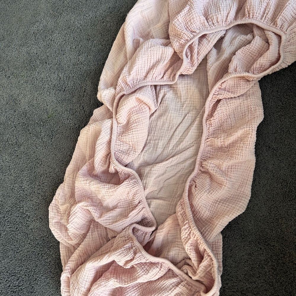Muslin Cotton Crib Sheet